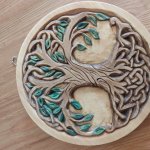 Резное панно -Древо жизни