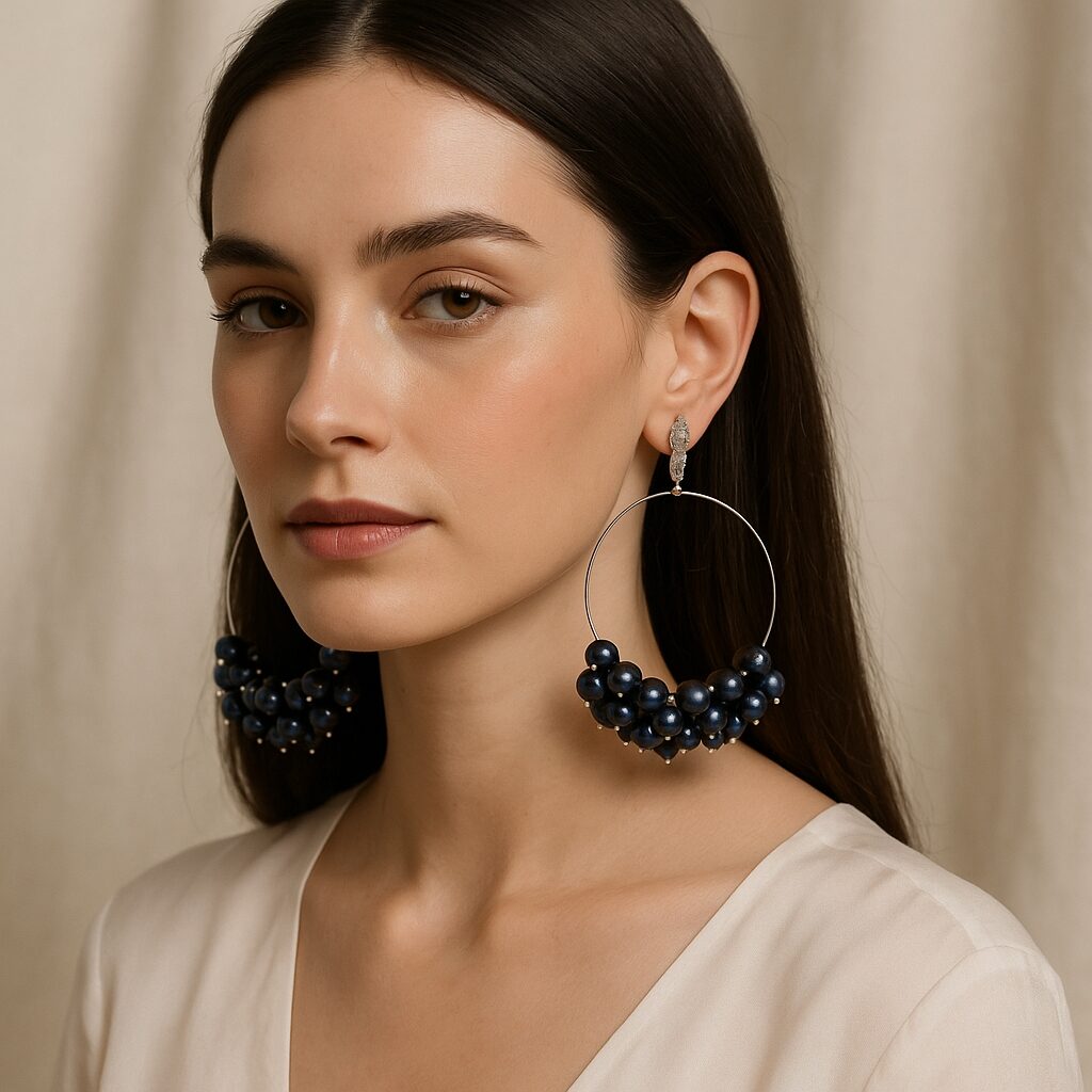 Серьги «Тишина после бури»