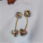 Серьги с цепочкой