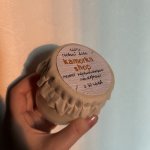 Свеча, которая пахнет карамельным попкорном