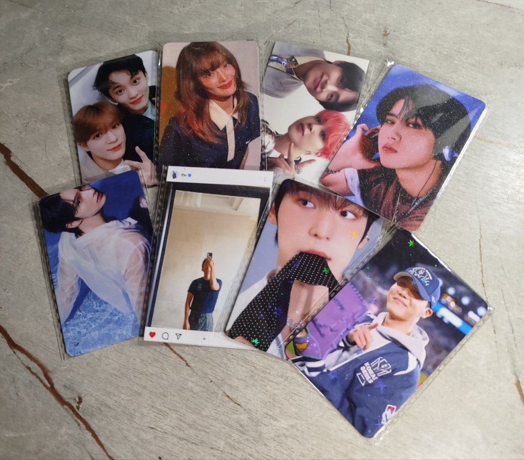 карточки k-pop