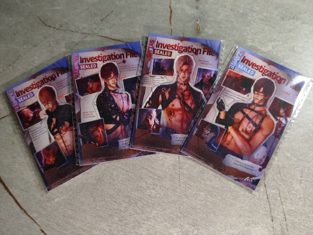 карточки по игре love and deep space