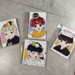 мини карточки k-pop