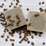 Кофейное мыло-скраб