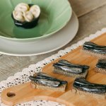 Бутерброд со шпротами 1шт