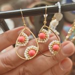 Серьги капли