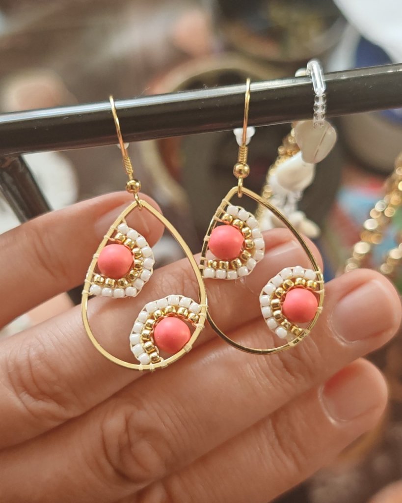 Серьги капли