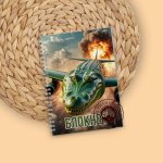 Блокнот в клетку с итальянскими мемами