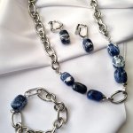 Колье трансформер содалит