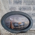 Панно старый баркас