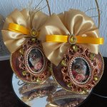 Набор медальонов с котиками (2 шт.)