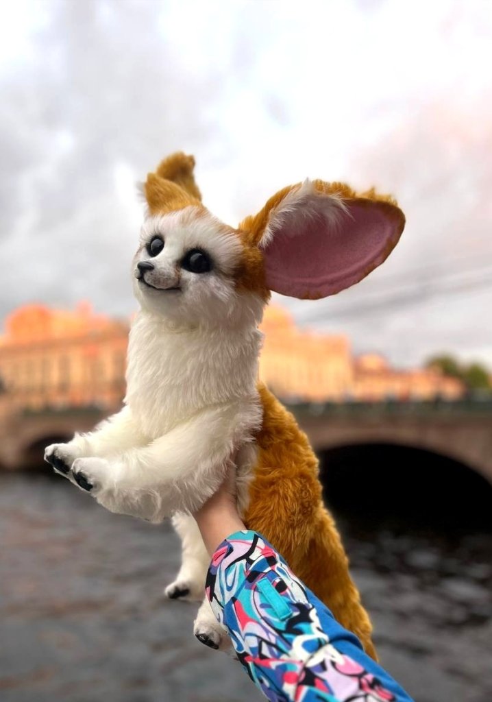 Игрушка лисичка