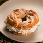 Творожное кольцо с кремом