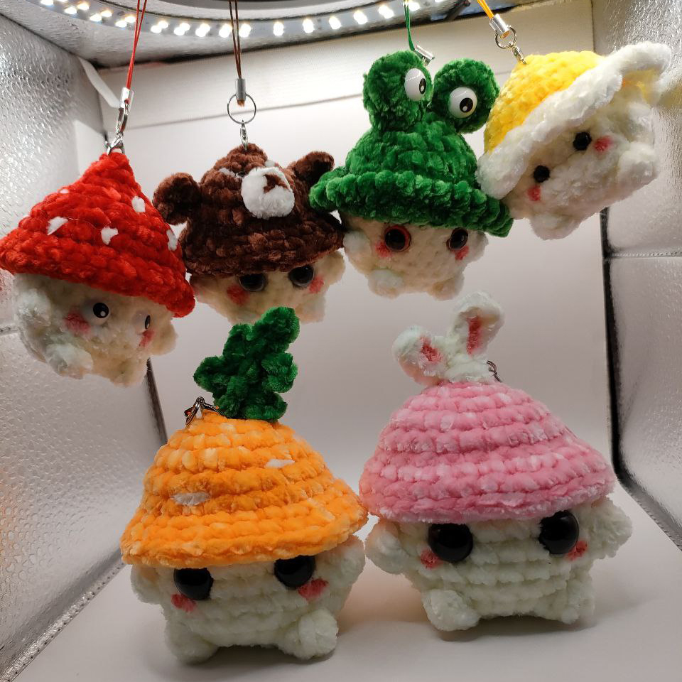 Гриб в шапочке, в ассортименте, 1шт (Гача)