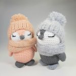 Игрушка пингвины, Новогодние игрушки, Набор игрушек