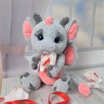 Игрушка плюшевая Дракон