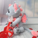 Игрушка плюшевая Дракон