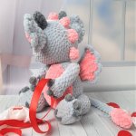 Игрушка плюшевая Дракон