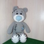 Медвежонок с заплатками