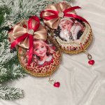 набор Медальонов с ретро-девочками