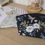 Косметичка с полукруглым верхом малая