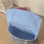 Косметичка на кнопках большая