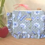 Косметичка с рюшами