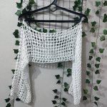 Рукава-сетка белые