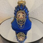 Новогодняя игрушка Матрешка