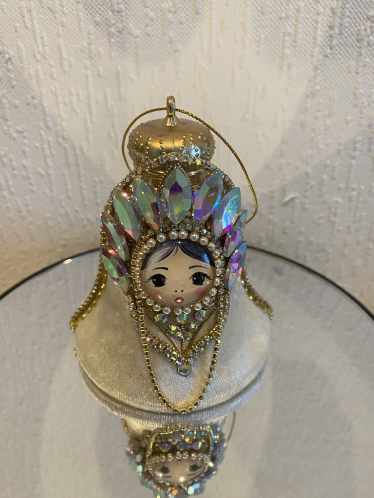 Новогодняя игрушка Матрешка