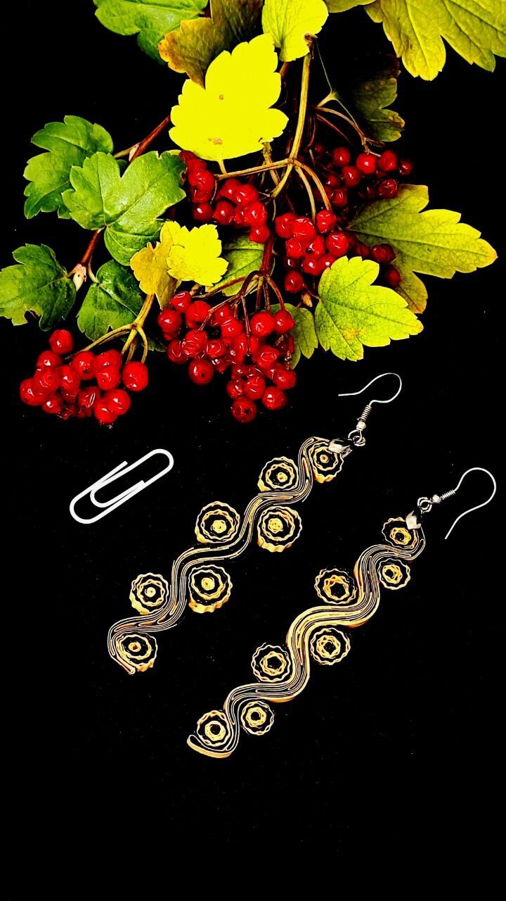 Комплект украшения квиллинг-графика.