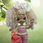 Кукла вязаная Лёлечка