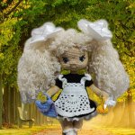 Школьница Кукла ручной работы