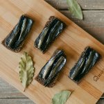 Бутерброд со шпротами 1шт