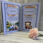 Открытка-сберкнижка на свадьбу для денег