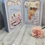 Открытка-сберкнижка на свадьбу для денег