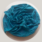 Текстурная картина Бирюзовая роза