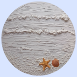 Текстурная картина Солнечный берег