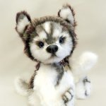 Щенок Хаски в стиле Тедди «Граф»
