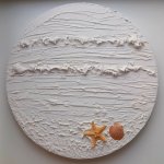 Текстурная картина Солнечный берег