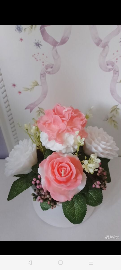 Композиция из свечей