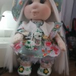 Ручная работа. Интерьерная кукла