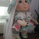 Ручная работа. Интерьерная кукла