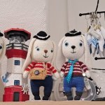 Пират мягкая игрушка ручной работы