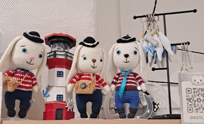 Пират мягкая игрушка ручной работы