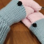 Варежки Гуси