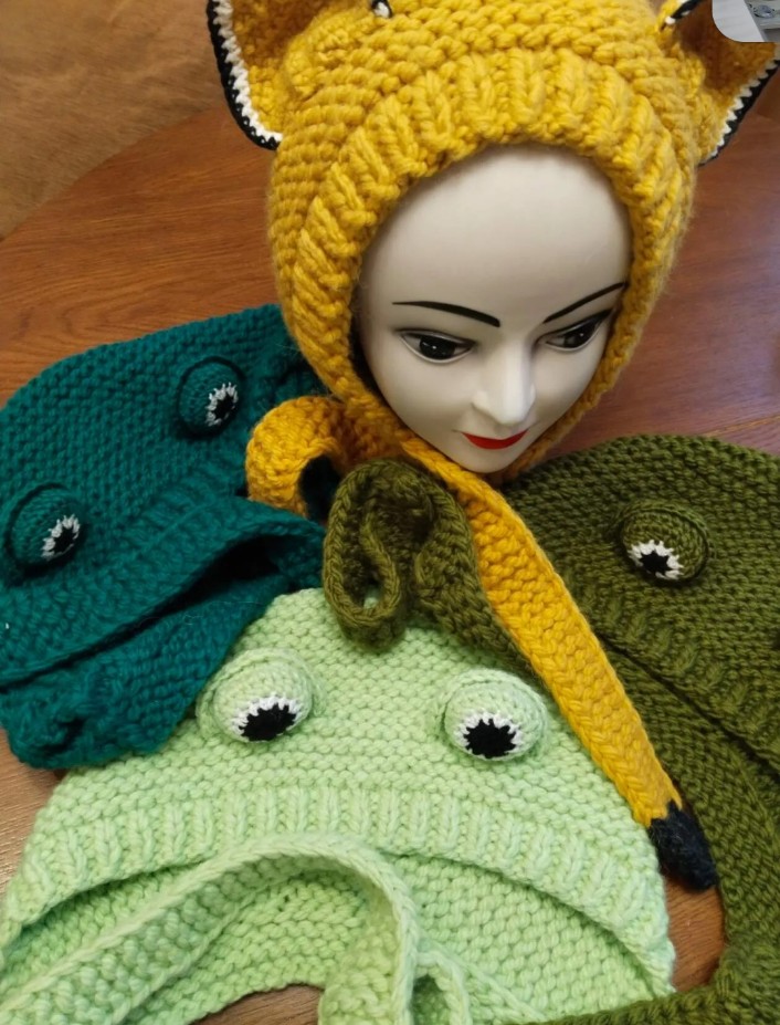 Шапка Лягушка