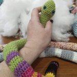 Змеи вязаные