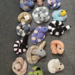 Змеи вязаные