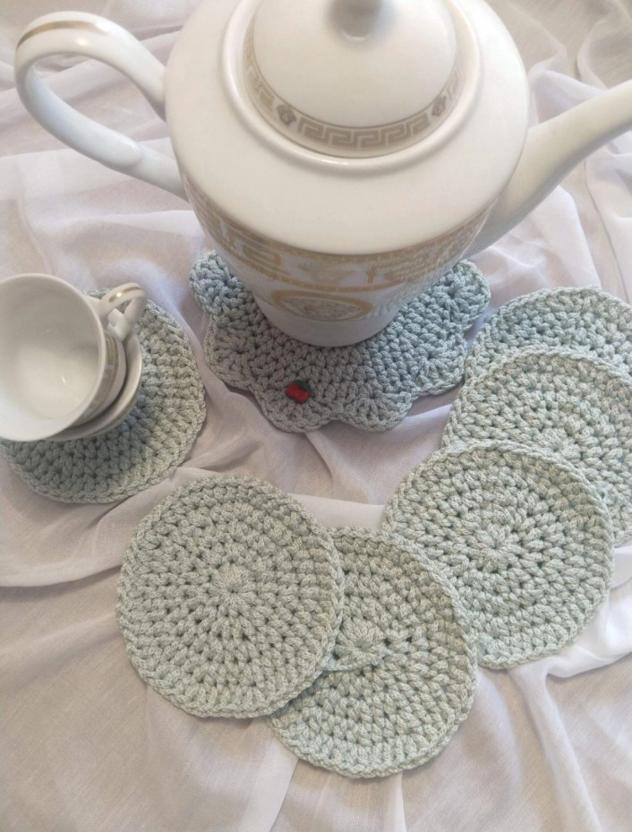 Салфетки сервировочные . Набор